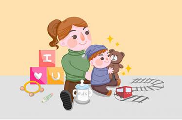 母亲节手指花卡片制作方法4 母亲节手指花卡片制作方法4