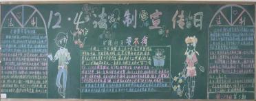 12.4法制宣传日黑板报图片2 12.4法制宣传日黑板报图片2