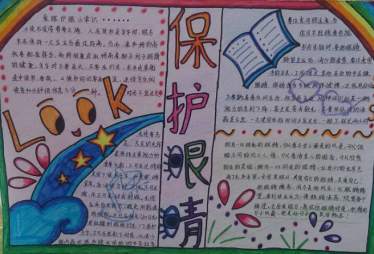 眼睛是心灵的窗户手抄报图片1 眼睛是心灵的窗户手抄报图片1