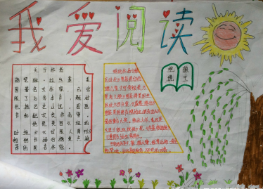 我爱阅读手抄报简单又漂亮2 我爱阅读手抄报简单又漂亮2