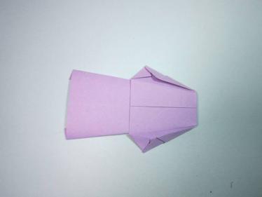 风衣折纸教程 风衣折纸教程