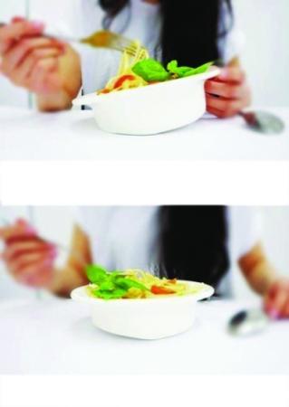 中国留学生发明减肥神器“肚皮碗” 爆红网络“被吓到”