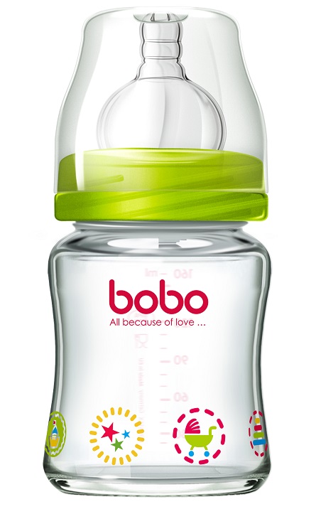 bobo新生优晶瓶 玻璃奶瓶的“顶尖”革命