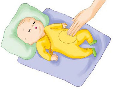 宝宝吐奶 按摩腹部可减轻症状