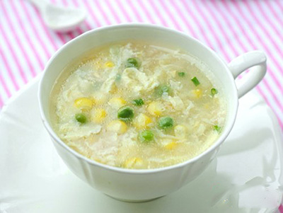 产后减肥食谱之鸡蓉玉米羹