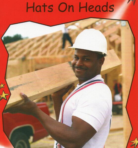 《Hats On Heads》红火箭分级绘本pdf资源免费下载