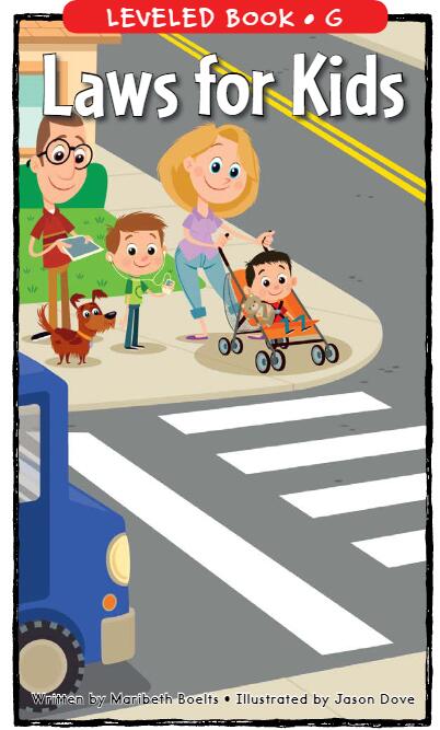 《Laws for Kids》RAZ分级英语绘本pdf资源免费下载
