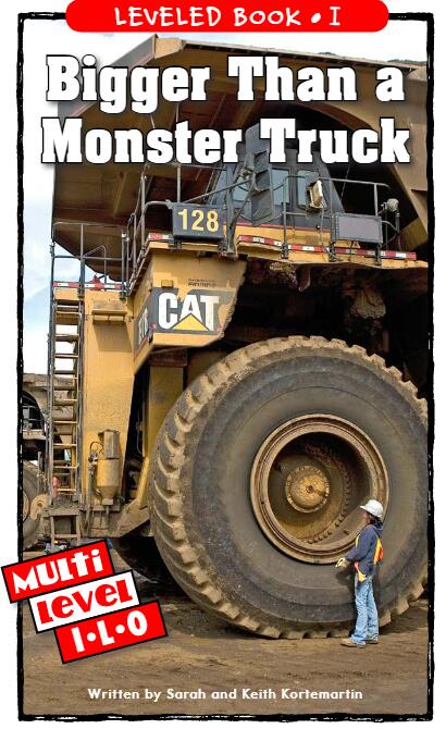 《Bigger Than a Monster Truck》RAZ绘本pdf资源免费下载