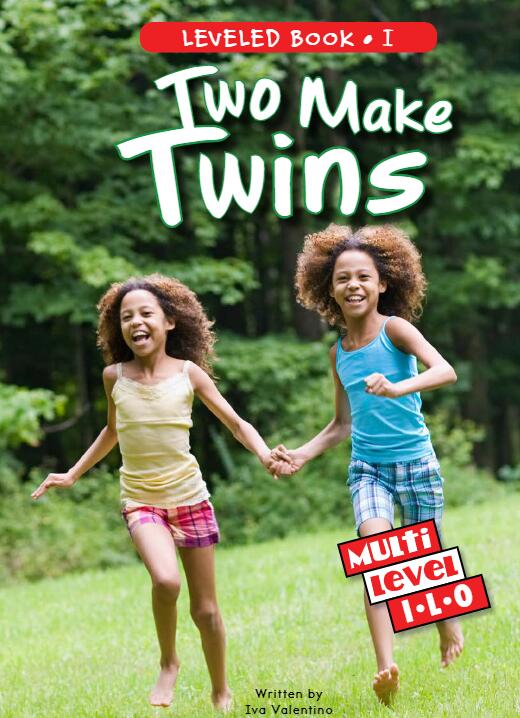 《Two Make Twins》RAZ分级绘本pdf资源免费下载