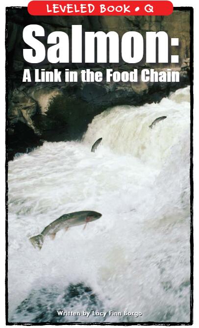 《Salmon:A Link in the Food Chain》RAZ绘本pdf资源免费下载
