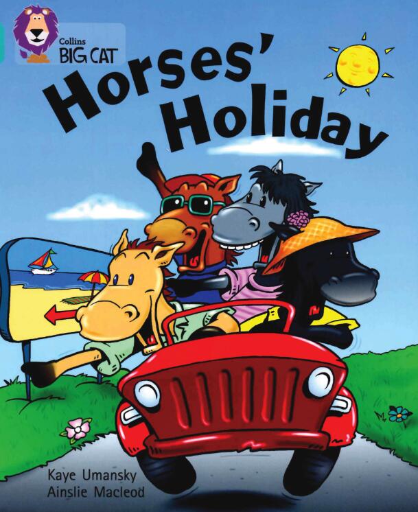 《Horses' Holiday》大猫英语分级绘本pdf资源免费下载