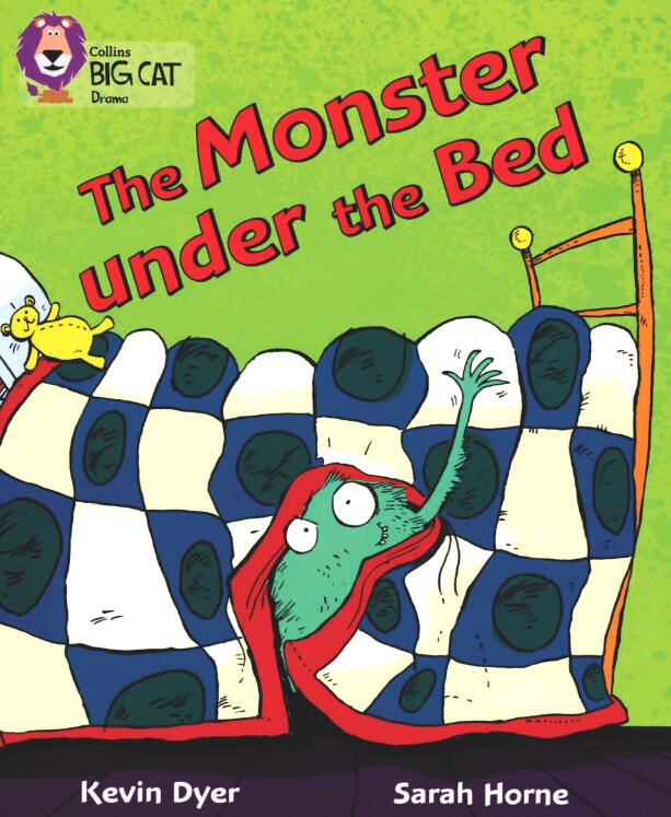 《The Monster Under the Bed》大猫绘本pdf资源免费下载
