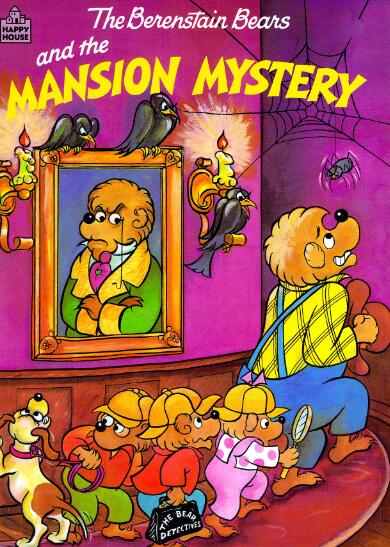 《The Berenstain bears and the mansion mystery》绘本pdf资源免费下载