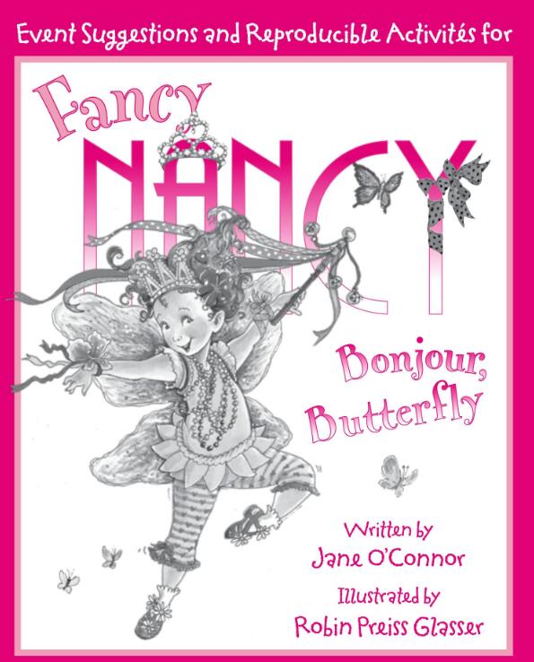 《Fancy Nancy: Bonjour,Butterfly》绘本pdf百度网盘免费下载