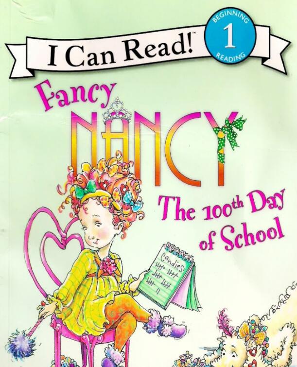 《Fancy Nancy and the 100th Day of school》绘本pdf百度网盘免费下载