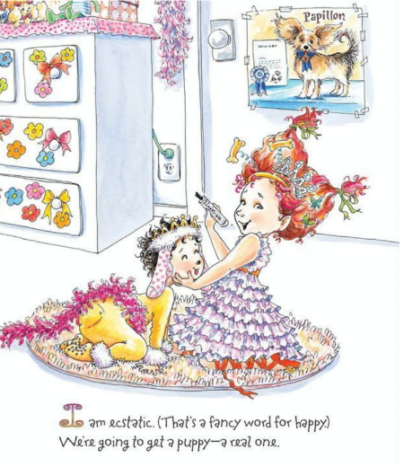 Fancy Nancy and the Posh Puppy绘本电子档+音频资源下载