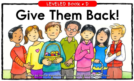 Give Them Back!绘本PDF+音频资源免费下载