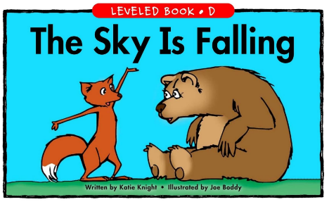 The Sky Is Falling绘本PDF+音频百度云免费下载