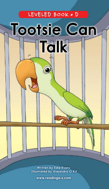 Tootsie Can Talk绘本电子书+音频百度云免费下载