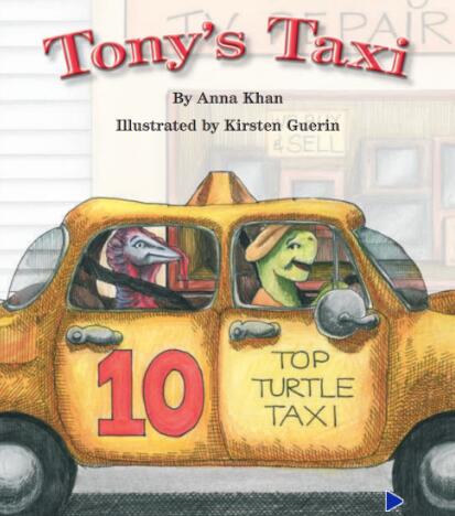《Tony's Taxi》绘本翻译及pdf资源下载