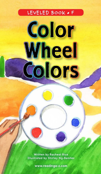 Color Wheel Colors绘本PDF+音频资源免费下载