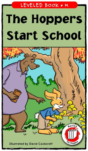 The Hoppers Start School绘本PDF+音频资源免费下载