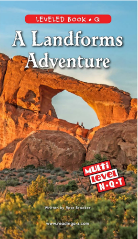 A Landforms Adventure绘本PDF+MP3百度网盘免费下载