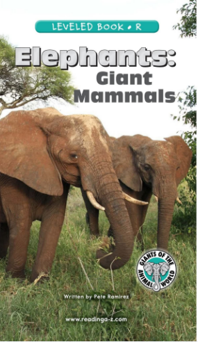 Elephants Giant Mammals绘本电子书+MP3百度网盘免费下载
