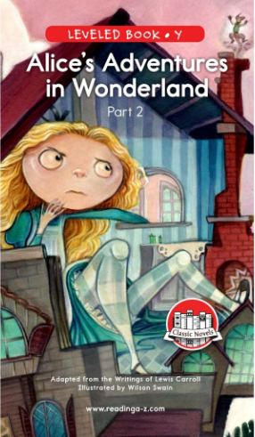 raz Y级阅读Alice's Adventures in Wonderland (Part 2)绘本PDF+音频百度网盘免费下载