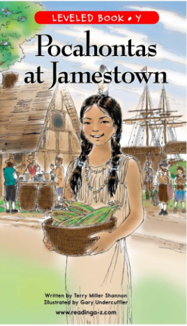 raz Y级阅读Pocahontas at Jamestown绘本PDF+音频百度网盘免费下载