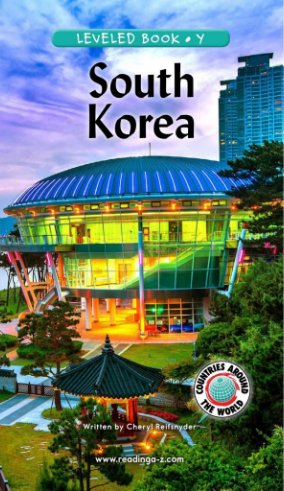 raz Y级阅读South Korea绘本PDF+音频百度网盘免费下载