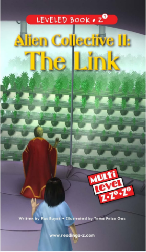 raz Z1级阅读Alien Collective II The Link绘本PDF+音频资源免费下载