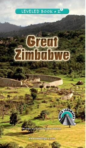 raz Z1级阅读Great Zimbabwe绘本PDF+音频资源免费下载