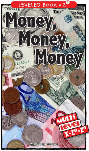 raz Z1级阅读Money, Money, Money绘本PDF+音频资源免费下载