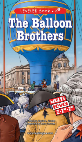 raz Z2级阅读The Balloon Brothers绘本PDF+音频资源免费下载