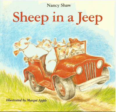 廖彩杏书单14周第二本英文绘本Sheep in a Jeep资源免费下载