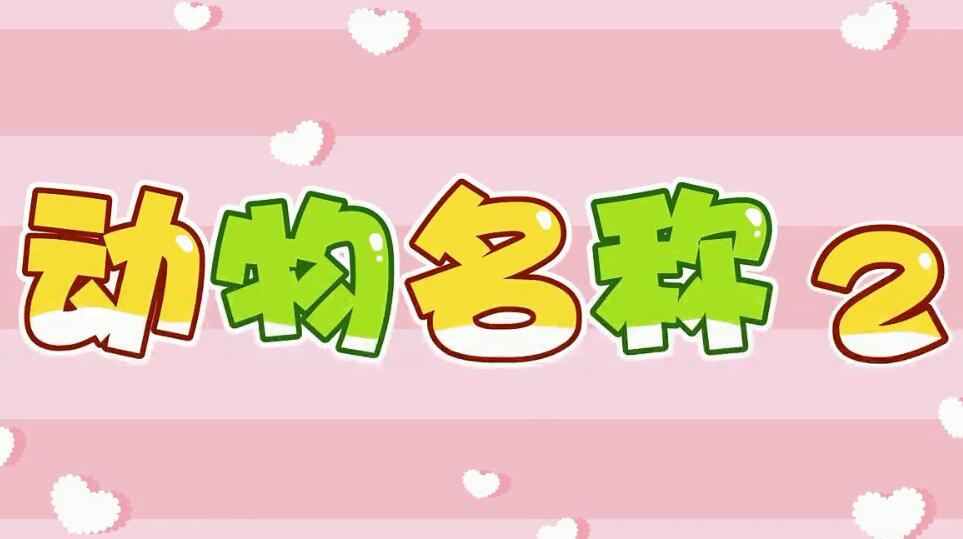 兔小贝英语宝典第8集动物名称2视频资源百度网盘下载