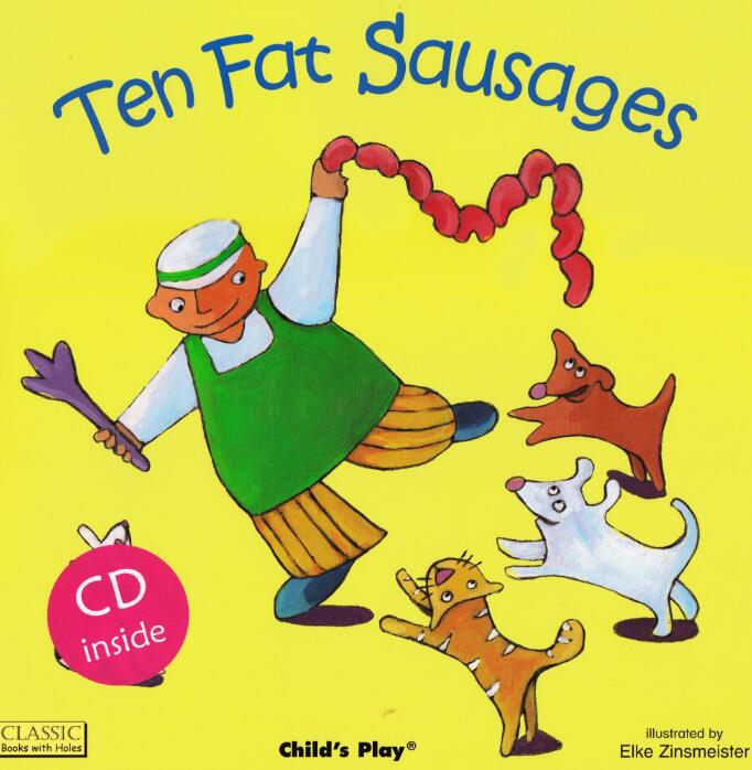 Ten Fat Sausages绘本内容翻译及pdf电子版资源下载