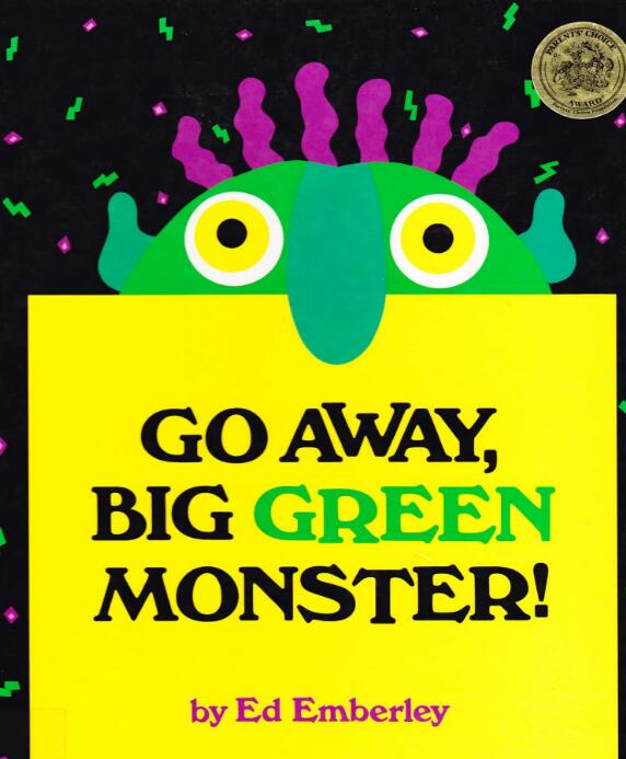 Go Away Big Green Monster绘本翻译及pdf电子版资源下载