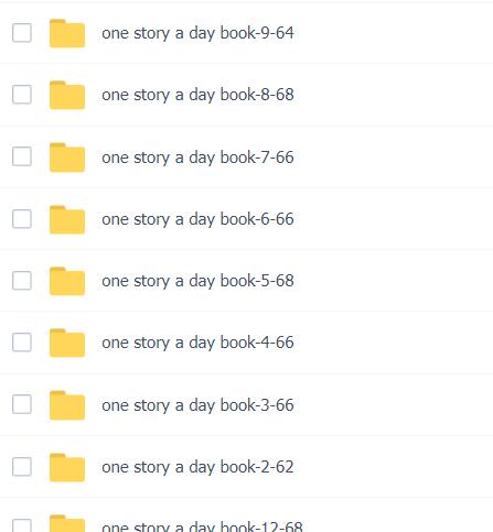 《One story a day》绘本pdf+mp3音频资源下载