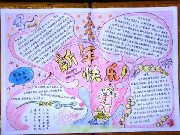 新年手抄报