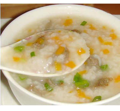 胡萝卜牛肉粥