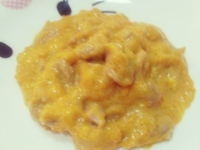 9个月宝宝食谱推荐：奶香南瓜鸡