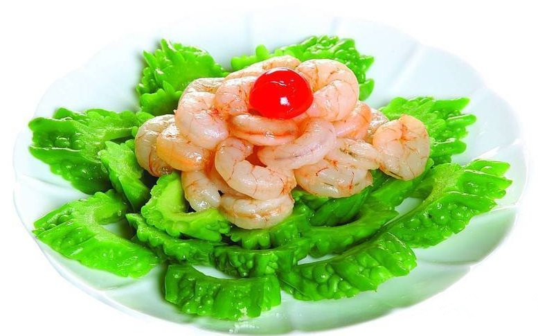苦瓜炒虾仁