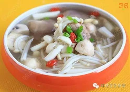 排骨菌菇汤 ~补充维生素D