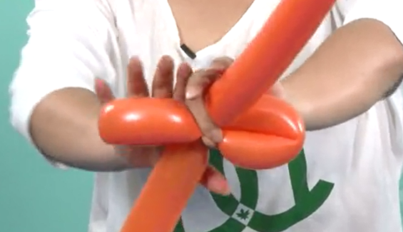 制作宝剑气球