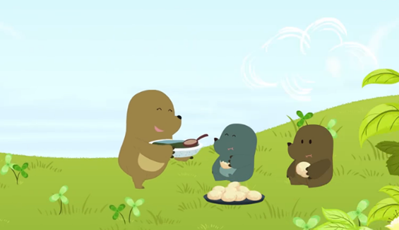 挑食的小蔷薇故事