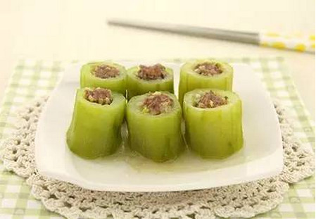 教你一道月子餐「黄瓜酿肉」