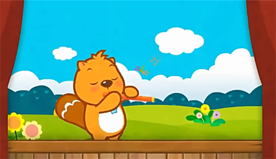 一盆玫瑰两朵花的儿歌