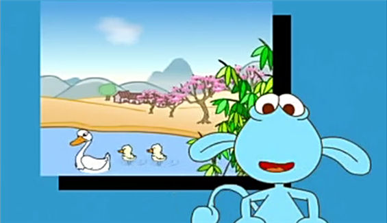 幼儿教育古诗朗诵之惠崇《春江晚景》